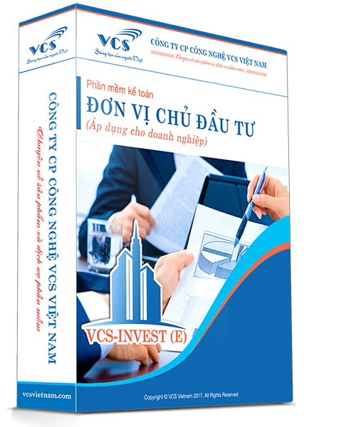 Phần mềm kế toán đơn vị Chủ đầu tư (áp dụng cho Doanh nghiệp) VCS-INVEST (E)