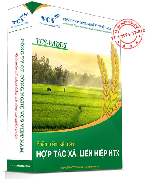 Phần mềm kế toán Hợp tác xã VCS - PADDY